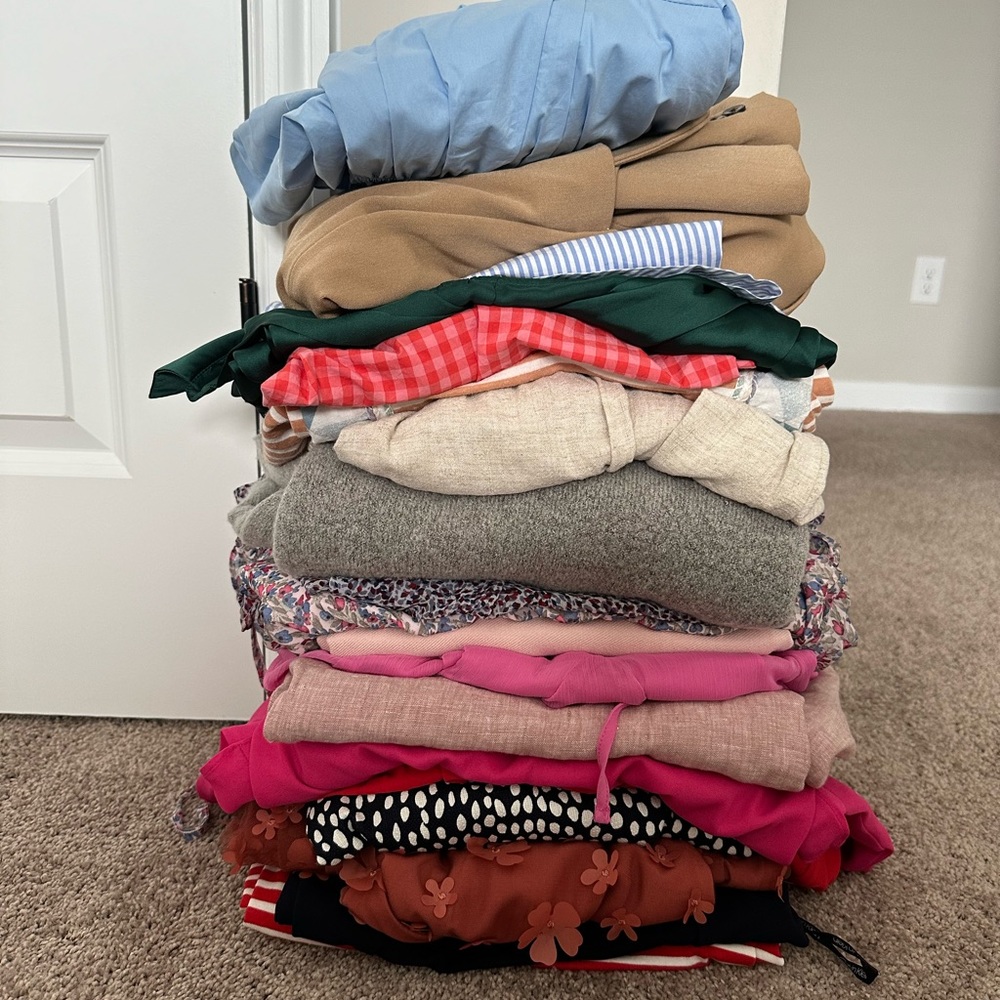 Lot of Women’s Clothes - Zara, JCrew, English Factory, Boutique